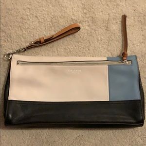 Block Color Coach Bag